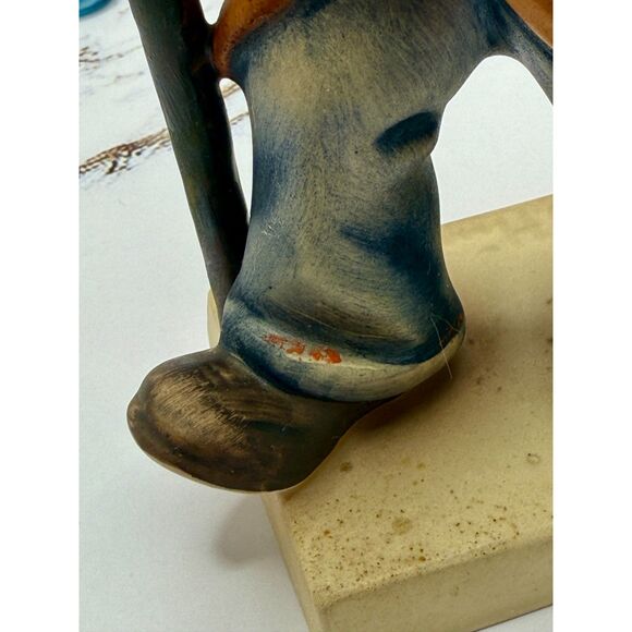 Hummel 89/I "Little Cellist" TMK2 full bee, 1950s, Germany, Hummel Musician - Picture 10 of 12